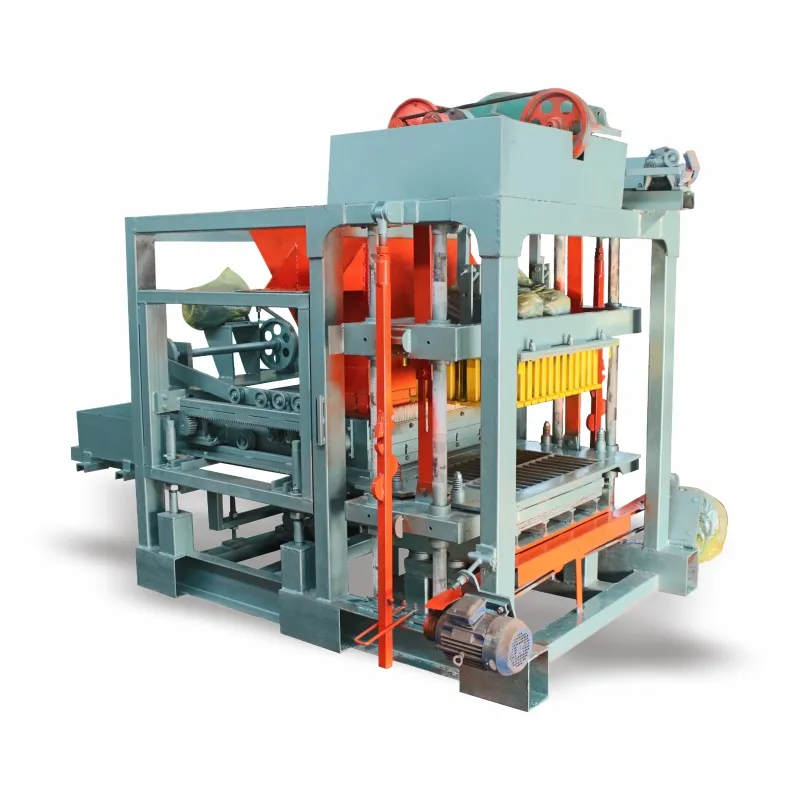 Automatic cement interlock red brick making machine hot selling 4-25 brick machine fired clay mud brick making machines