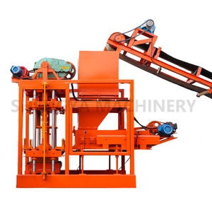 China Best Selling <span class=keywords><strong>QTJ4</strong></span>-<span class=keywords><strong>26C</strong></span> <span class=keywords><strong>Semi</strong></span> Automático Tijolo Fazendo Máquinas Moldagem Fabricante De Moldagem De Tijolo Sólido para a África