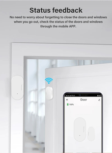Home <strong>Automation</strong> Tuya Smart Zigbee Door and Window Magnetic Contact Security Alarm <strong>Sensor</strong> for Home Security <strong>System</strong> PST-ZM-CG205 - Product Image 6