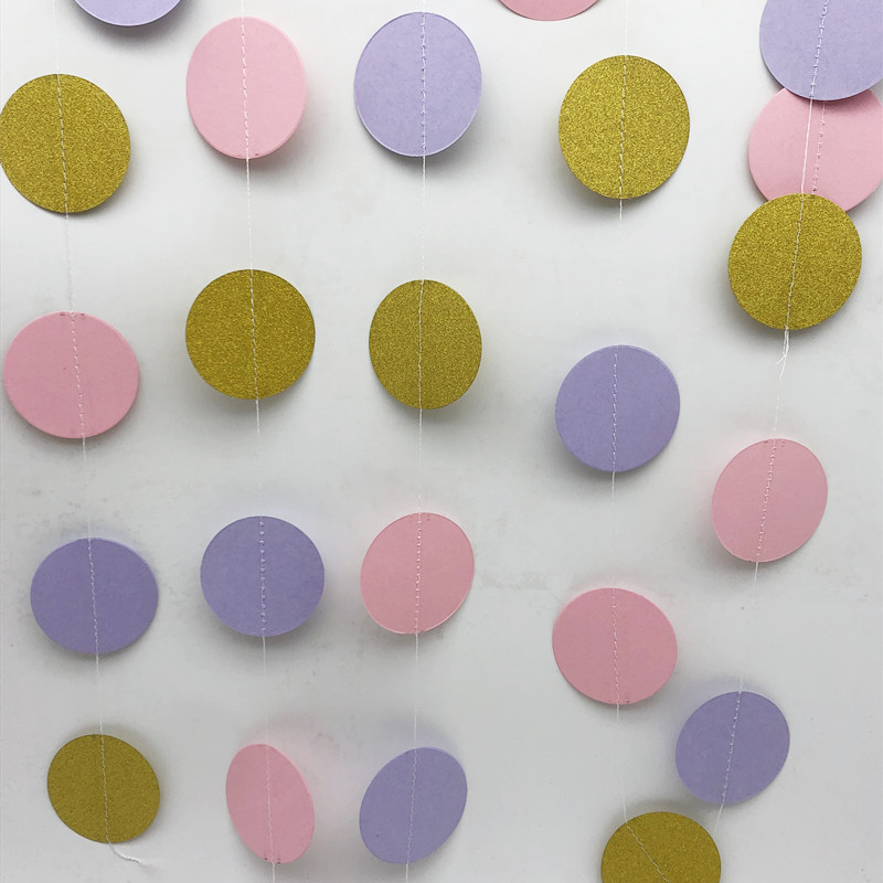 colorful Light purple pink glitter