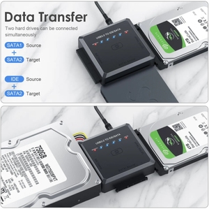 USB 3.0 IDE SATA dönüştürücü harici sabit Disk adaptör transferi veri kablosu kiti için evrensel 2.5/3.5 HDD/SSD sabit Disk Disk - Product Image 4
