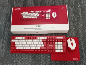 Combo de teclado y ratón inalámbricos de gran oferta 3 en 1 con juego de alfombrilla de ratón precio directo de fábrica para PC ordenador portátil - Product Image 2