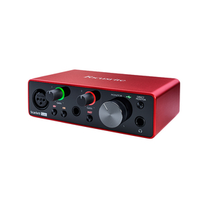 Professional Scarlett Solo Studio 3rd Gen Recording Sound Card Set 2 <strong>Input</strong>/2 Out Usb <strong>Audio</strong> <strong>Interface</strong> With Condenser Mic - Product Image 4