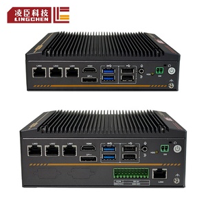 New Original <strong>Distribute</strong> Embedded Industrial <strong>Computer</strong> Fanless Linux Pc Box LBX-J630-D with Intel Celeron J6412