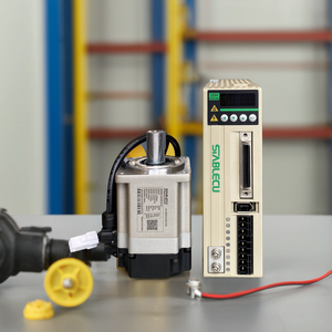 1000w 220v Engine <strong>One</strong> Phase AC Servo <strong>Motor</strong> and Drive a Set with Encode Line with Brake 3000rpm 3.18N.M - Product Image 2