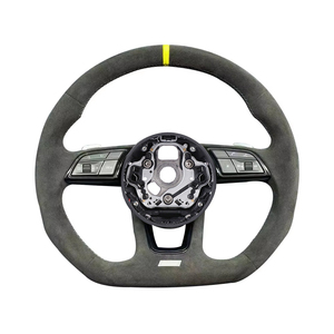 Volante Esportivo Personalizado Volante Real De Fibra De Carbono para <span class=keywords><strong>Audi</strong></span> Volante A4 A5 S4 RS4 Allroad Avant B7 B8 B9 - Product Image 6