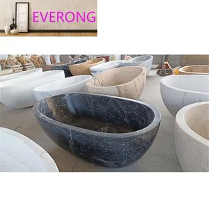 Guangxi White Marble Bathroom Freestanding Tub Average Size Black <strong>Nero</strong> <strong>Margiua</strong>