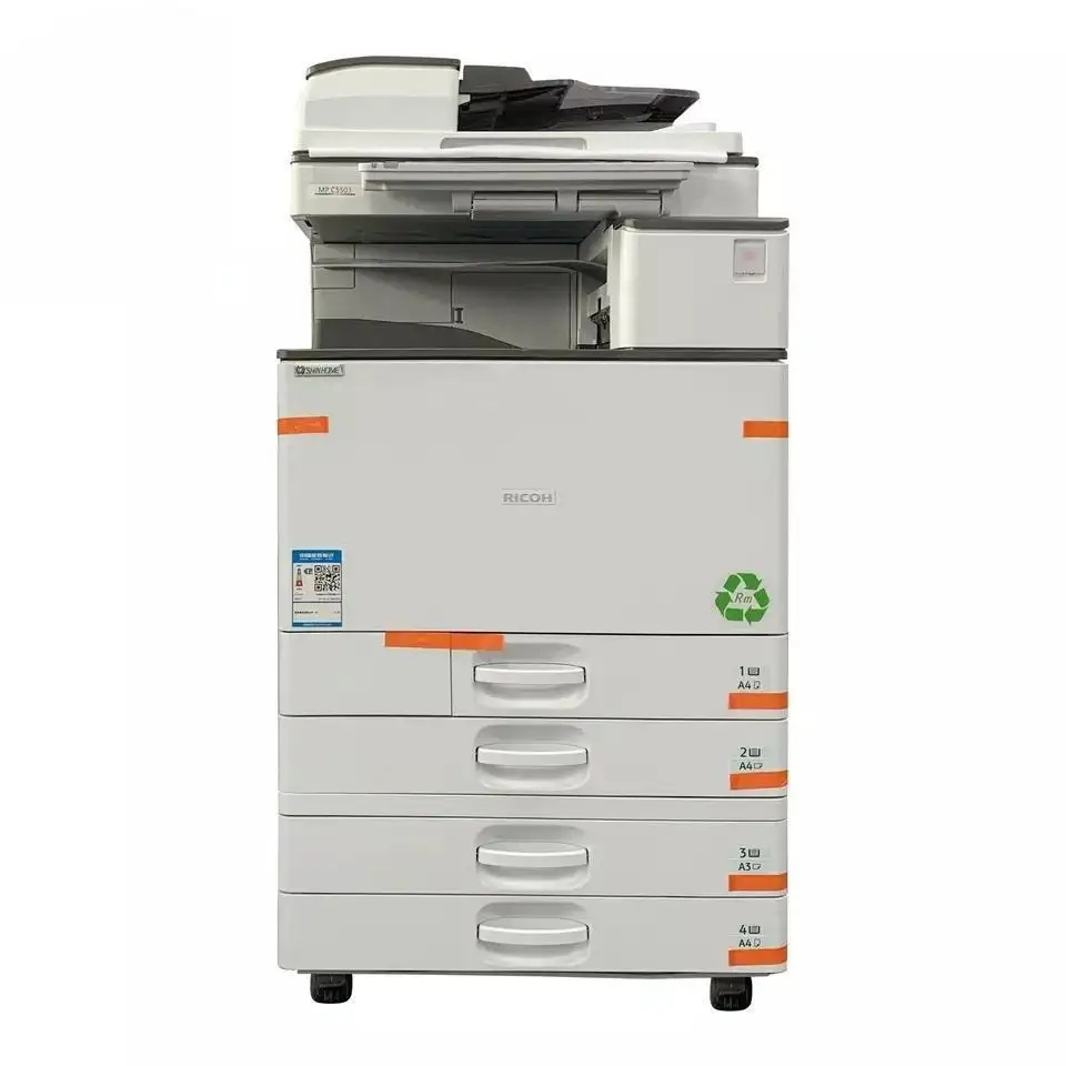 Máquina copiadora de color barata de fábrica A3 impresora de oficina multifunción para copiadoras de máquina Ricoh MP C4503 C5503