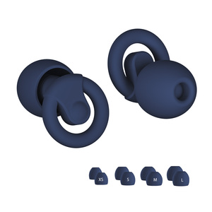 Çekim kulak koruyucu kulaklıklar uyku gürültü iptal yeniden ayarlanabilir silikon uyku kulak tıkaçları - Product Image 5