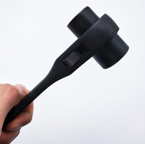 Double Size <strong>12</strong> Points CRV Scaffold <strong>Key</strong> Ratchet 17 Mm/21 mm Box Ended Scaffolding Grip Rig Spanner - Product Image 3