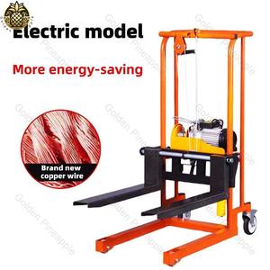 Small Household Manual Hydraulic Car Micro Forklift: Push - Driver Light Lifting <strong>Platform</strong> <strong>for</strong> Tool <strong>Loading</strong> <strong>Unloading</strong> &amp; Storage - Product Image 5