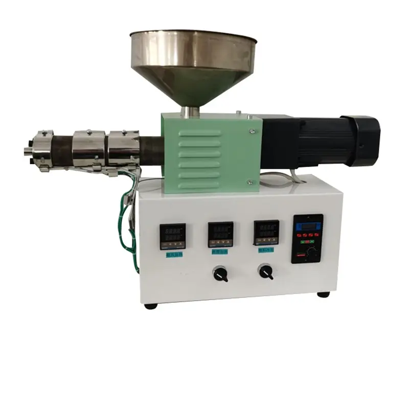 Sj25 Desktop Extruder Machine Laboratoriumbank Plastic Extruder Machine Polymeer Extruder Spuitgieten Crusher