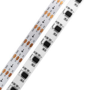 5V Ws2811 Led şerit yan görünüm işık 4020 4018 RGB IC akıllı adresli sihirli dijital Rgb yan yayan Led şerit işık - Product Image 1