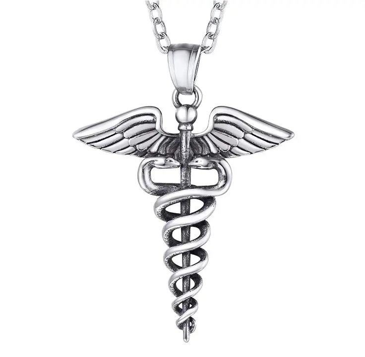 Collier en argent Sterling 925 pour infirmières, bijoux d'ange d'allaitement, de haute qualité, pendentif