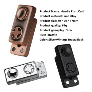 New EDC Fidget Slider kim loại Magnetic haptic đồ chơi EDC kim loại đẩy Owl đẩy ppb Papa - Product Image 2