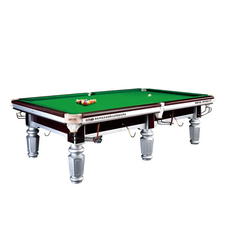 Commercio all'ingrosso 8ft 9ft tavolo da biliardo Snooker giochi di Sport al coperto tavolo da biliardo per uso domestico