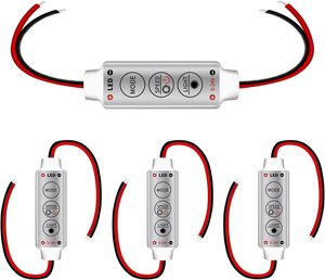 LED <strong>Flash</strong> Strobe Controller LED Strip Light Bulb Flasher Module Compatible with Car, Boat, Household DC 5V~24V <strong>Memory</strong> <strong>Function</strong> - Product Image 1