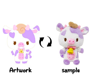 カスタムサンプルさまざまなファブリックオプションカスタムぬいぐるみぬいぐるみ小さなMOQ - Product Image 6