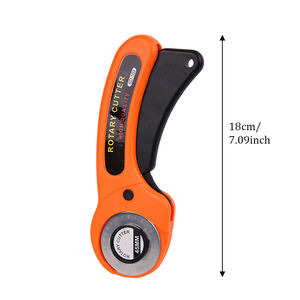 Rts 45mm döner kesici kumaş dairesel kapitone Patchwork Leathercraft kesme aracı döner kesici - Product Image 2