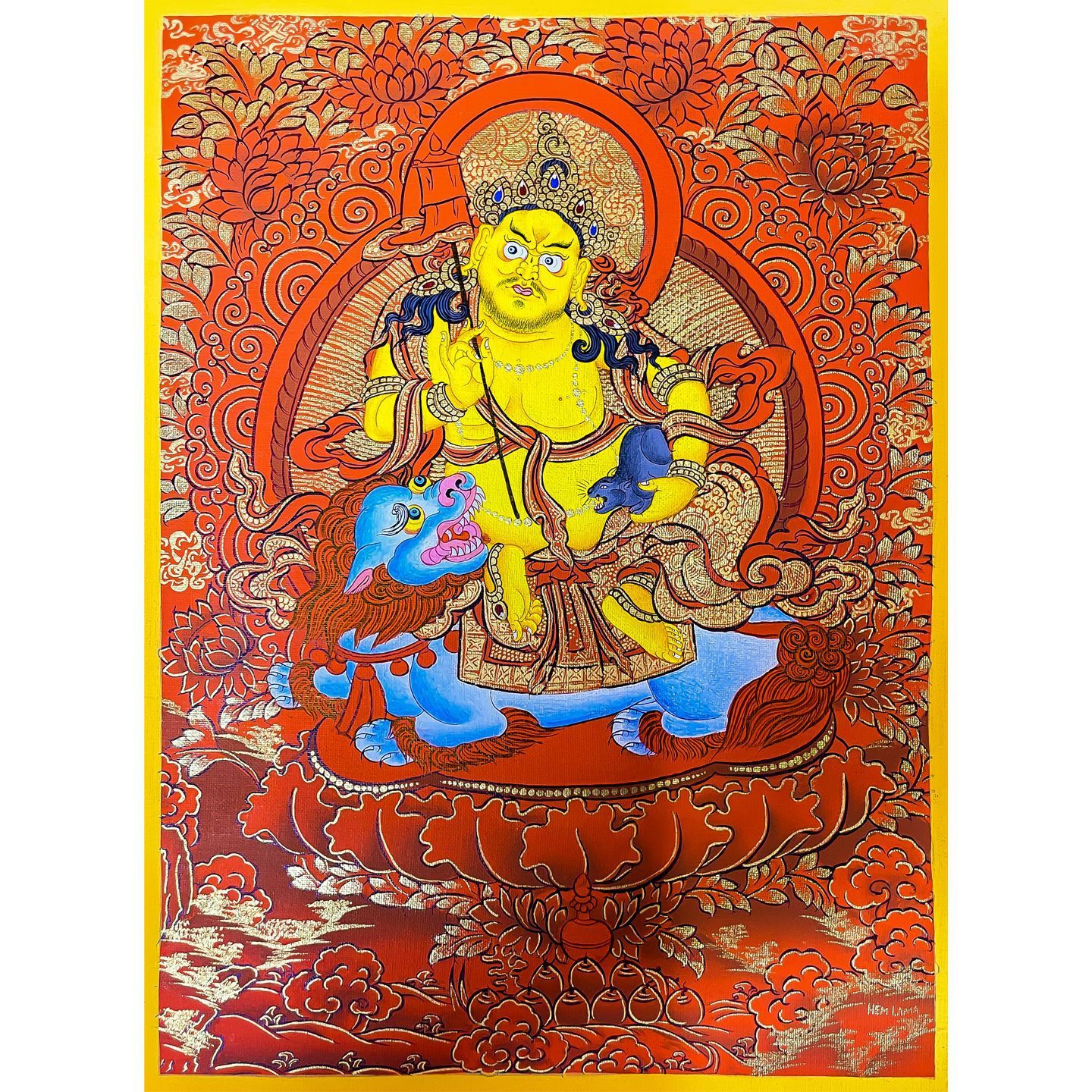 Trésor Tang rouge, en forme de cœur, 23-16