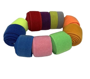 5cm Colorido Fuerte Elástico Un-Napped Loop Velcroes personalizados Nylon y poliéster Gancho y correa de bucle - Product Image 2