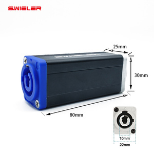 Powercon Coupler <strong>Connector</strong> 3 Pin 20A 250v <strong>Input</strong> to <strong>Output</strong> to Female to Female Adapter Plug Powercon Cable Extension Box - Product Image 5