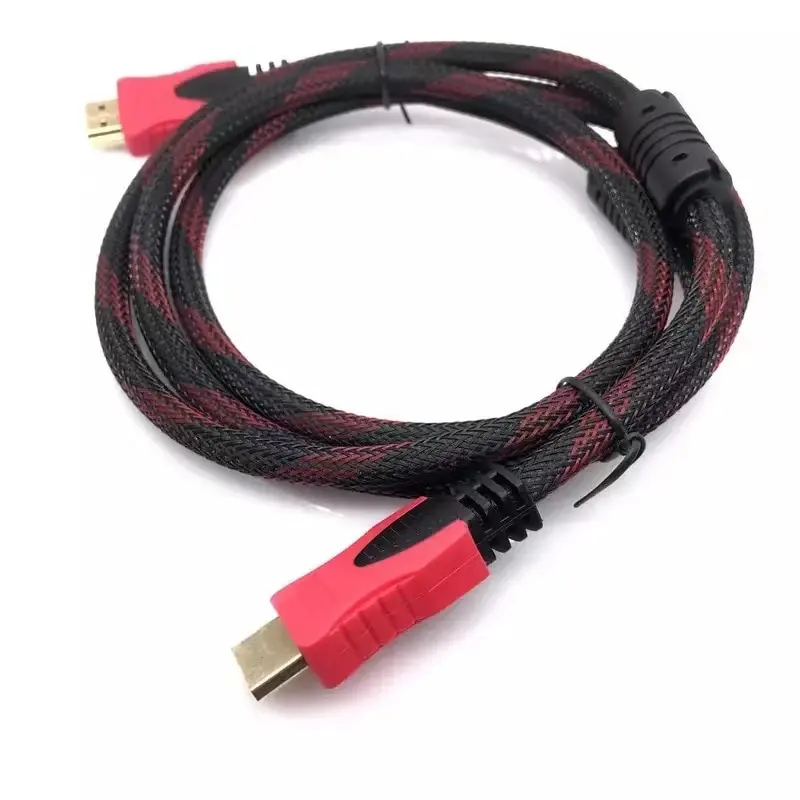 Usine en gros haute qualité rouge 1080P câble hd câble 4K 1.5m TV ordinateur hd 4k câble 20m à vendre