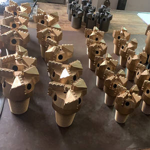 Para Kennametal API 3 1/2 pulgadas PDC Drag Bits 4-Blade Diamond Enhanced Oilfield Geothermal Core herramientas de perforación pozo de agua forjado
