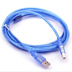 AM TO BM Am/bm สายเคเบิลที่มีแหวนแม่เหล็ก Usb 2.0เครื่องพิมพ์ประเภท A ชายไป B ชาย2.0พิมพ์สายเคเบิลข้อมูลสำหรับ HP EPSON เครื่องพิมพ์ - Product Image 2