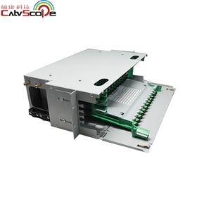 ODF FTTH Optical Distribution Frame 19 Inch Rack Mounted ODF 1U 2U 3U 24 48 96 Cores Fiber Optic <strong>Patch</strong> <strong>Panel</strong> - Product Image 5