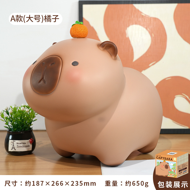 Taille A, Large (debout) Orange