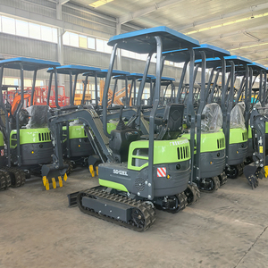 Bir Ton küçük Mini ekskavatör 1.2 Ton toprak-hareketli Mini ağırlık 1 Ton paletli dizel küçük Mini ekskavatör EURO5 karşılamak - Product Image 2