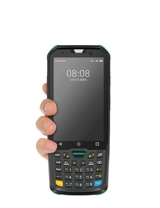 HENEX de Alto Desempenho Industrial Handheld 2D <span class=keywords><strong>Barcode</strong></span> <span class=keywords><strong>Scanner</strong></span> Android PDA-H4 Teclado Digital USB Stock CMOS para Digitalização