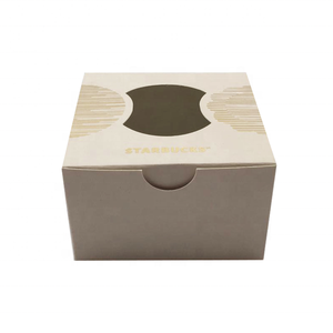 <strong>Custom</strong> Printed Kraft Paper <strong>Box</strong> <strong>with</strong> Clear <strong>Display</strong> <strong>Window</strong> Personalized Packaging for Gift Gold Foil Handling - Product Image 4