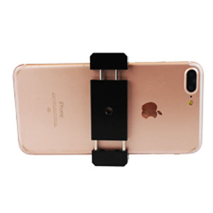 คู่อลูมิเนียมโทรศัพท์มือถือ2.4 "4.3" Clamp Mount 3 1/4 "รูยึดสำหรับขาตั้งกล้อง Selfie Stick - Product Image 3