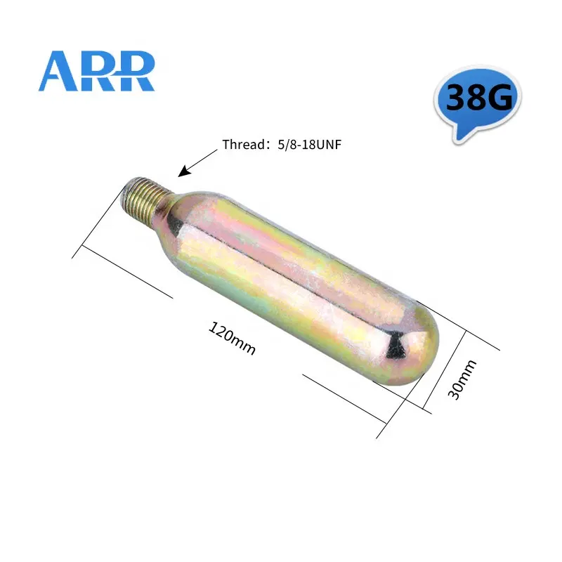 Cartouche CO2 50cc 38g CO2 38gr 58 50cc