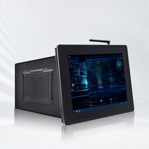 PC de panel industrial con pantalla táctil integrada de 10 pulgadas para sistema de control con PC de panel táctil de alta calidad/wins7 - Product Image 1