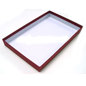 Kapaklı lüks özel kare kırmızı karton hediye kutusu kırmızı karton kutular ambalaj - Product Image 2