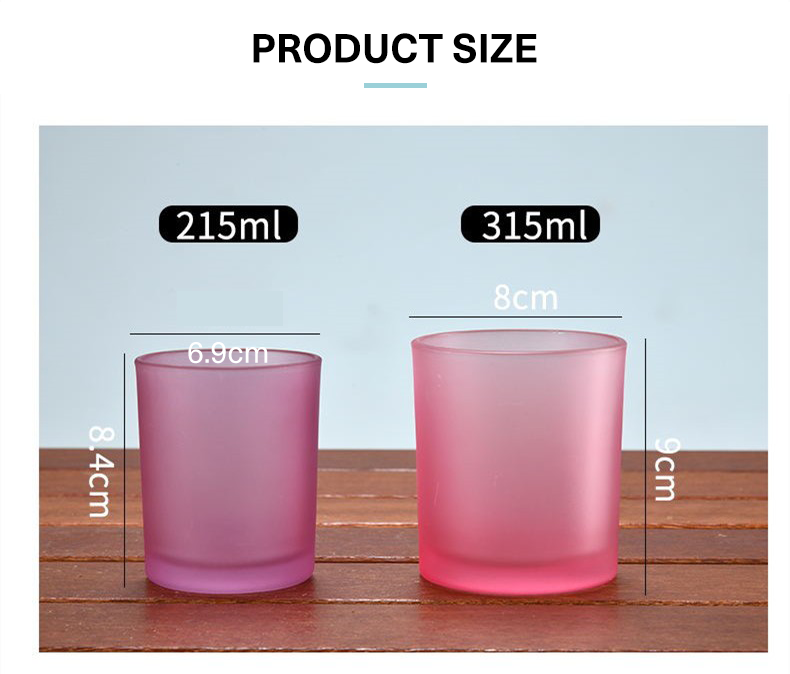 Factory Manufactured Customized Logo Empty Candle Jars