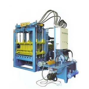 Máquina de bloques de ladrillo sólido huecos de hormigón, máquina con apilador - Product Image 3