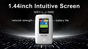 Bộ định tuyến không dây 4G Màn hình LCD mifis Modem wifi di động Bộ định tuyến di động 5200mAh pin wifi di động 4G LTE <span class=keywords><strong>hotspot</strong></span> - Product Image 4