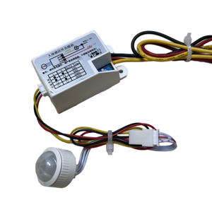Detector de Sensor de movimiento PIR infrarrojo ajustable, interruptor de luz de pared, tiempo de retardo de funcionamiento, 1, 2 unidades - Product Image 1