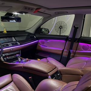 For BMW GT3 Color RGB Dynamic Interior Lights Wireless Application Control Environment Atmospheric Automotive LED Light Kit - Product Image 1