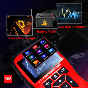 到着JD906OBDリーダースキャナーサポート多言語車診断スキャナーロゴなし新しい12ユニバーサルコードリーダー22*19*5cm - Product Image 3