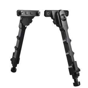 Fabrika in-stok Bipod yan dağı ayarlanabilir katlanır bacaklar 6.5-9 ''m-kilit üst montaj için - Product Image 5