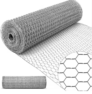 Rete esagonale in acciaio inox esagonale gabbia di pollo GalvanizedHexagonal di alta qualità maglia esagonale 1mm - Product Image 3