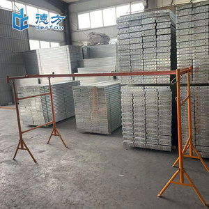 Andamio de altura ajustable Derfon para construcción Fácil de montar Marco de andamio móvil impreso de acero Q235 - Product Image 4