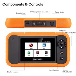 <strong>LAUNCH</strong> X431 <strong>Creader</strong> Elite 2.0 Car Diagnostic Tool Full Systems ECU <strong>Coding</strong> Bi-directional Control 31+ Service OBD2 <strong>Scanner</strong> - Product Image 4
