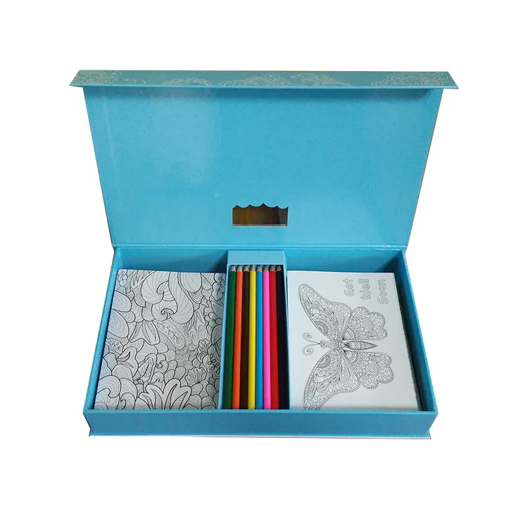 30 Wholesale Color Boxed Greeting Cards Set in Bulk All Occasion Assorted with Color Pencils