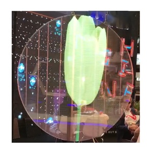 UHD LED P4 açık yuvarlak işareti çift taraflı RGB SMD Logo ekran ve dijital tabela için - Product Image 6